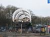 Bouw traverse Mediapark, Hilversum